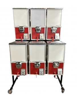 SET OF 6 VENDING MACHINES