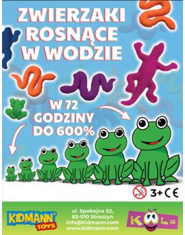 ROSNĄCE ZWIERZAKI 32mm 200...